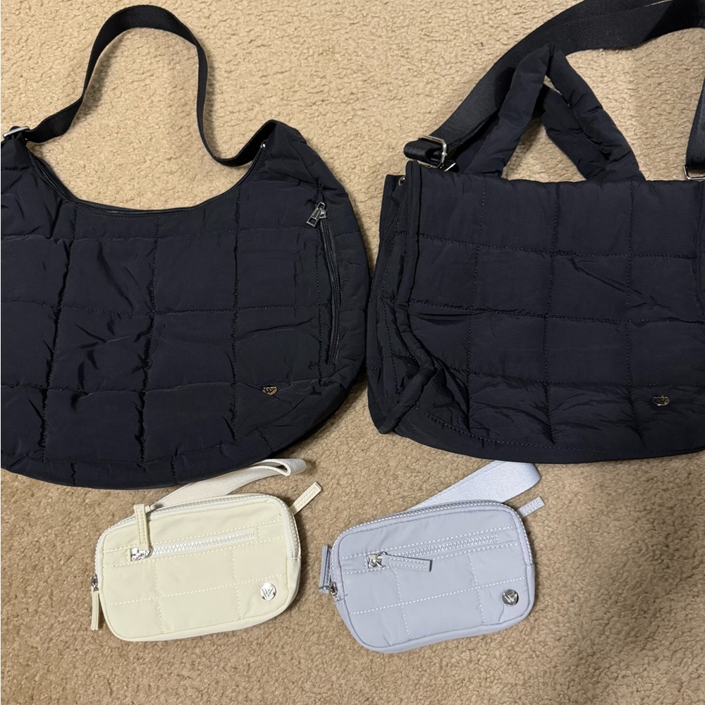 Westbronco Stylish Black Quilted Women's Bags